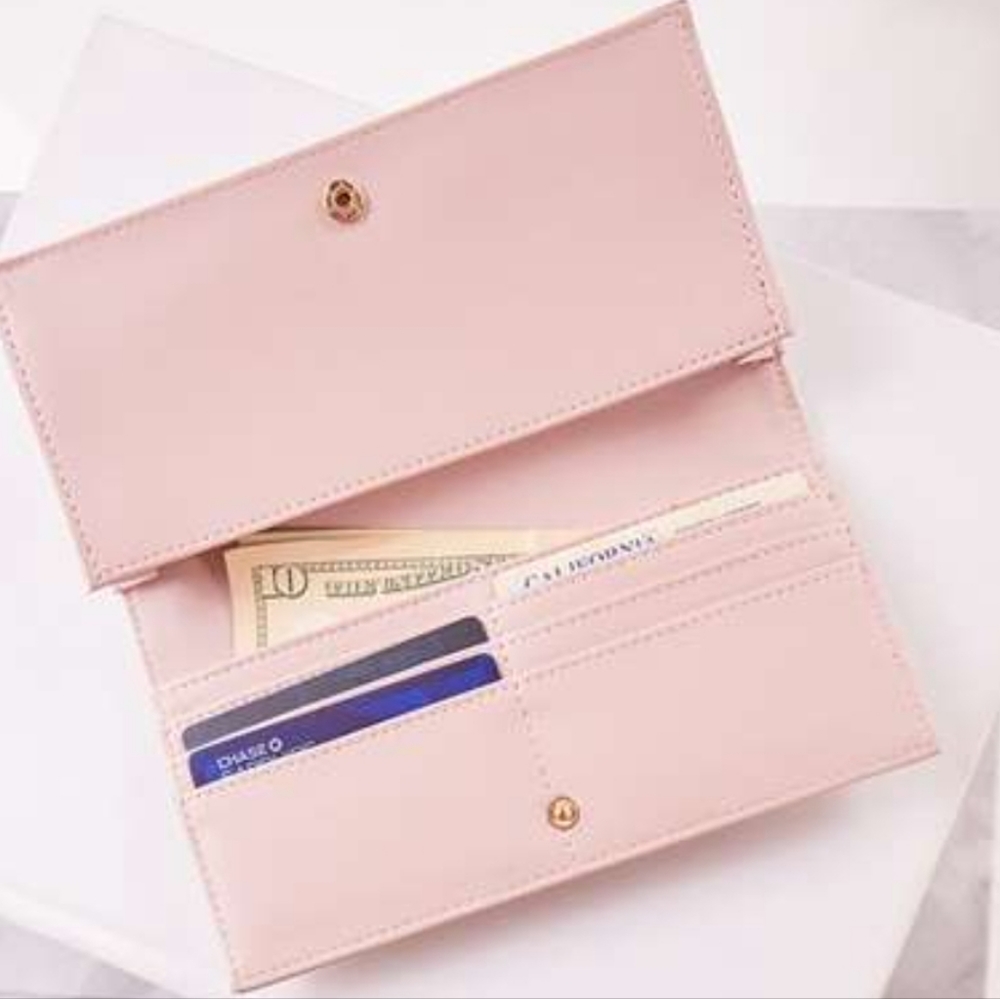 2/$45 AIMEE KESTENBERG Marietta‎ Flat Wallet in Blush